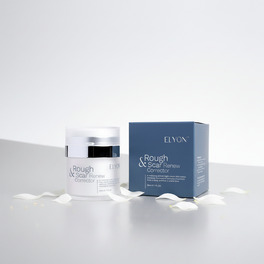 Rough & Scar – Fond gris perle amélioré