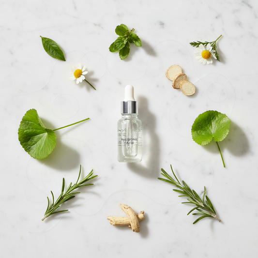 ELYON Hydra Lucent Essence – ingrédients actifs Acide Hyaluronique Centella Asiatica Complexe Botanique Séricine Soie