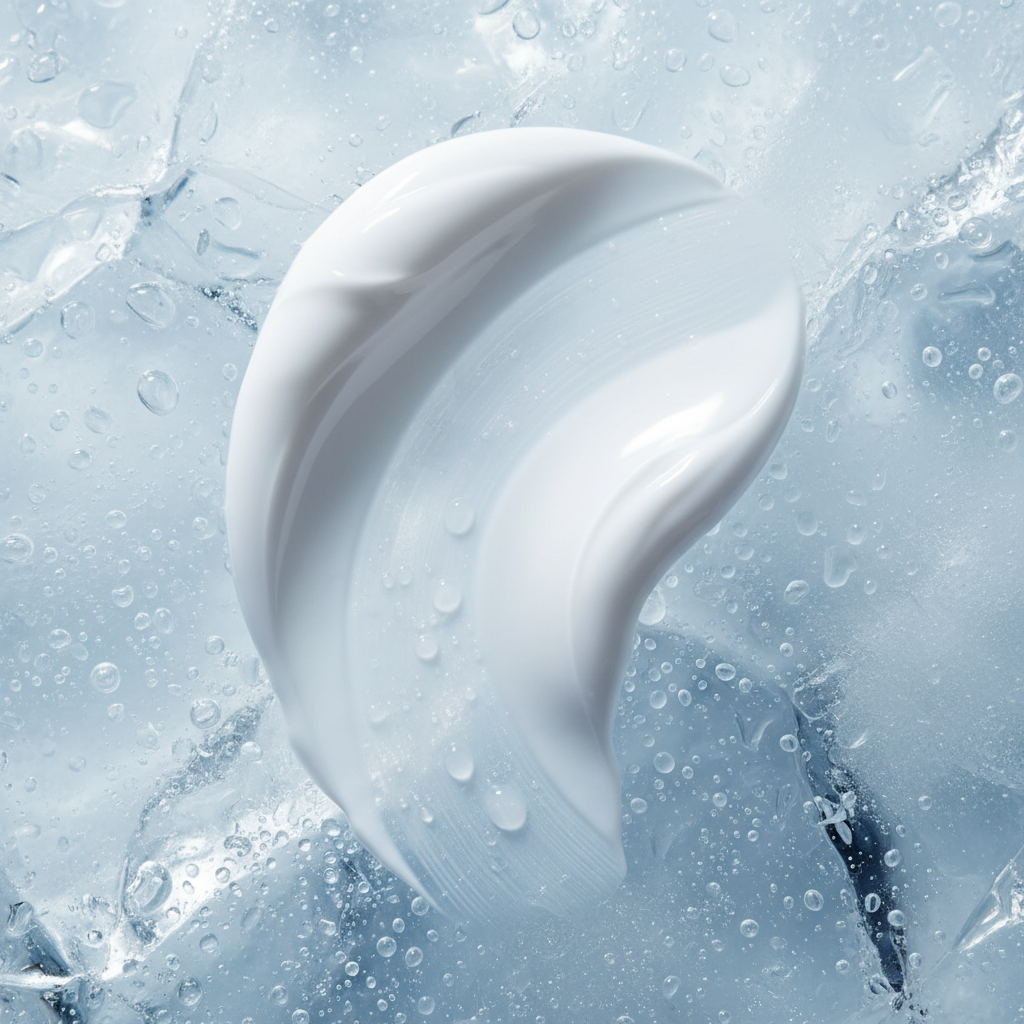 ELYON Rough & Scar Renew Corrector – texture crémeuse sur glace glacier luxe