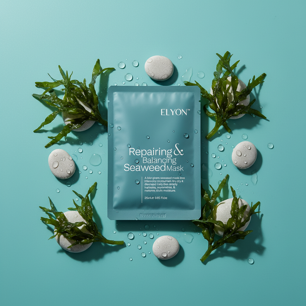 Repairing & Balancing Seaweed Mask – ingrédients algues marines pierres eau