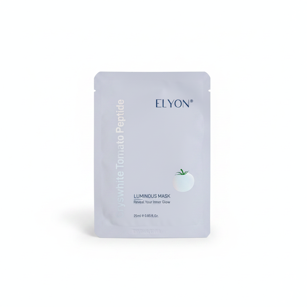 Cryswhite Tomato Peptide Mask – Découverte fond blanc sobre