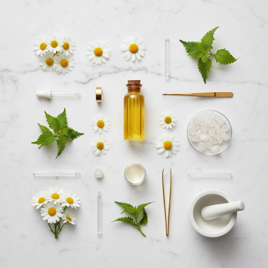ELYON Moist & Calm Essence – ingrédients actifs Camomille Perilla Géranium Acide Succinique