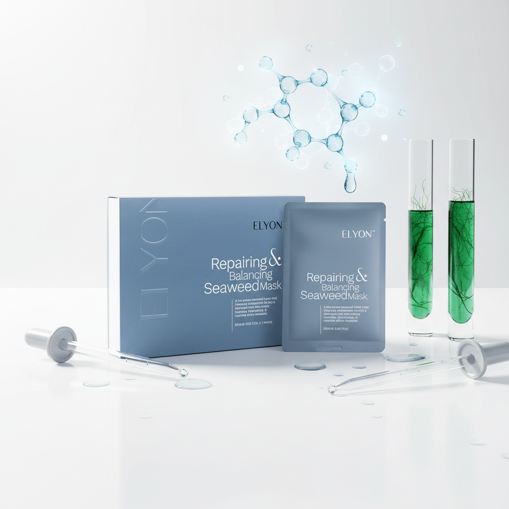Repairing & Balancing Seaweed Mask boîte laboratoire lumineux
